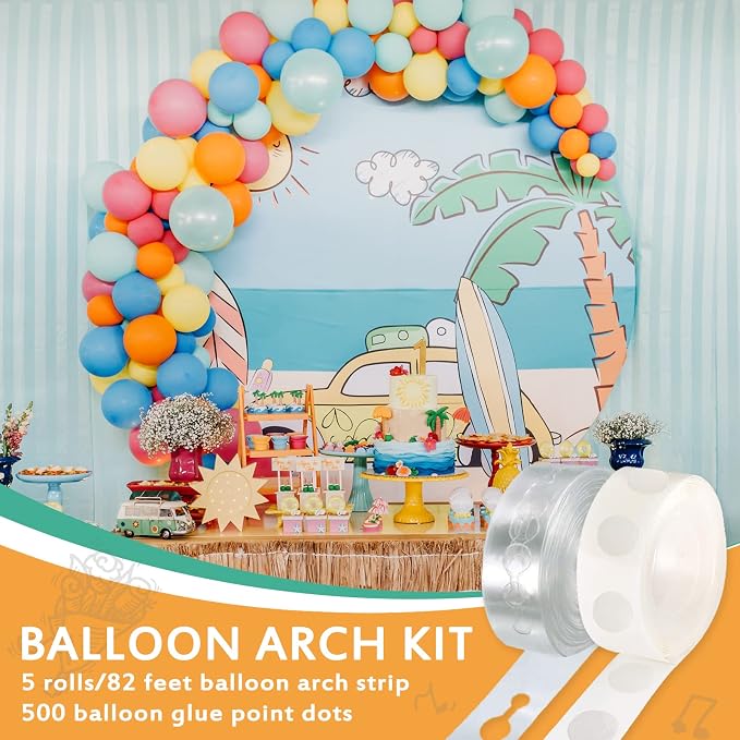ALLFUN Balloon Arch Kit Balloon Arch Strip Balloon Tape - Image 2