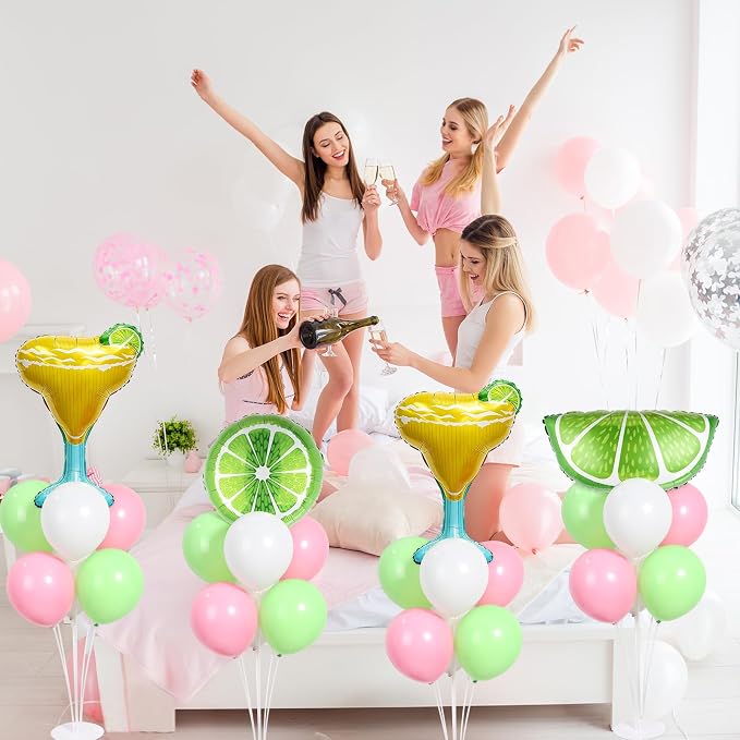 4 Sets Margarita and Lime Balloons Stand Kit - Image 6