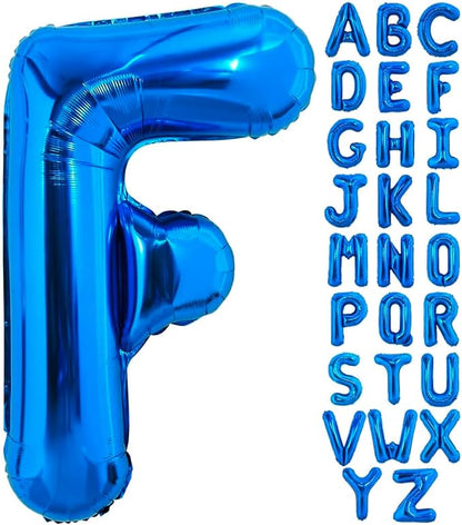 Blue Letter F Balloon, F Balloons Letter by BBPOOL
