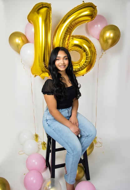 Gold 23 Balloon - Image 8