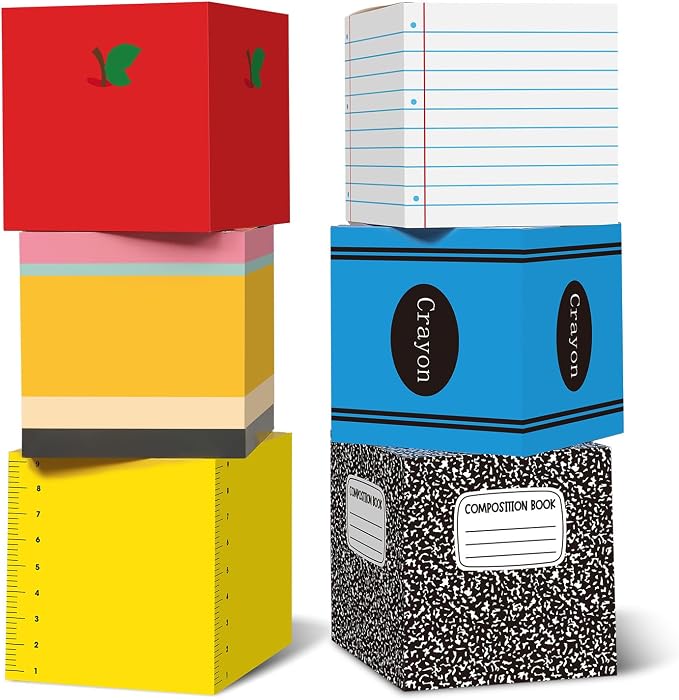 Kolldenn 6 Pcs Back to School Balloon Box Decorations, First Day of School by Unknown