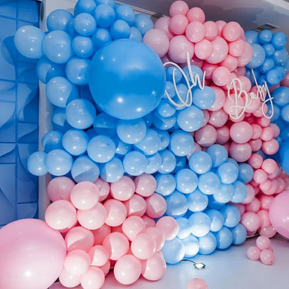 134Pcs Light Blue Balloons Different Sizes 5 10 12 18 Inch Light Blue Balloon - Image 5