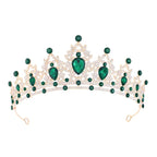 Princess Tiara and Crown for Women Wedding Tiaras for Bridal girls Tiaras and Crystal Crowns Rhinestone Headband Metal Hair Accessories for Costume Birthday Party Prom Gifts