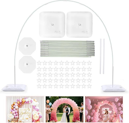 Upgraded Balloon Arch Kit, Large Adjustable Stand by Unknown