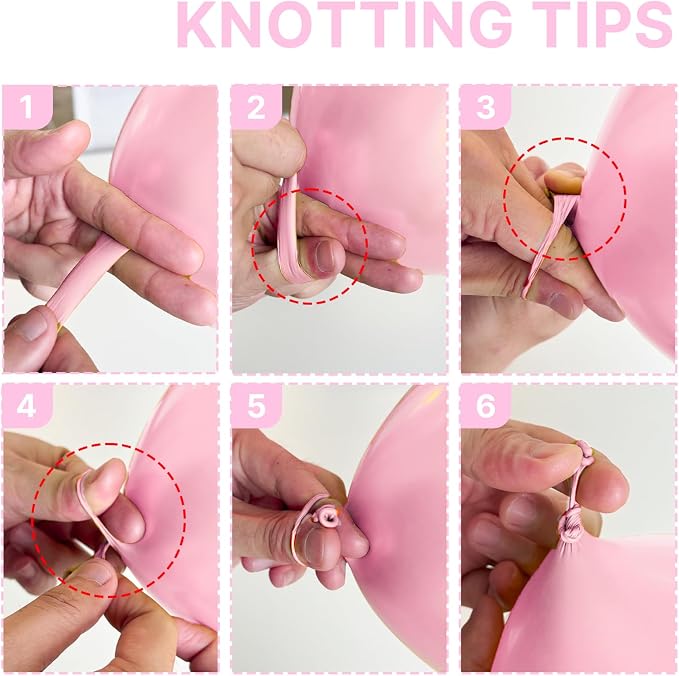 PartyWoo Baby Pink Balloons 20pcs Pastel Pale Light Pink Color | 18 Inch - Image 3