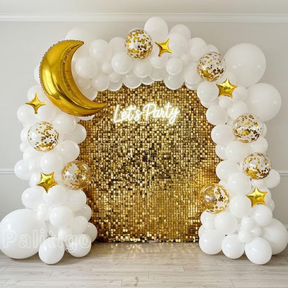 White Balloon Garland Kit by Palitigo
