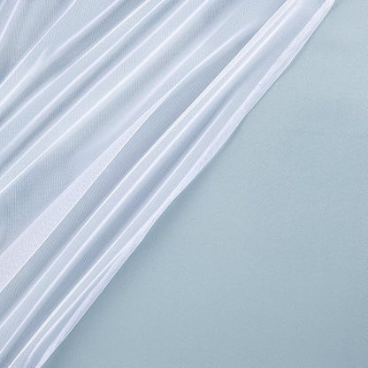 TOWN & COUNTRY LUXE Talia Double Layer Indoor Curtains, Sheer and Room - Image 2