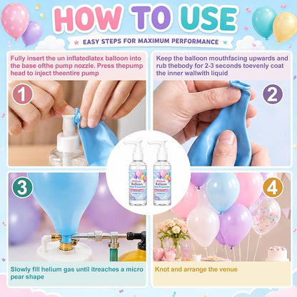 200ml High Float for Balloons, Helium Fluid Extends Float Time | Effective - Image 5