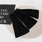 Huachi Black Buttery Soft Headbands - Athletic Hair Bands for Women's Workout, Yoga, and Exercise
