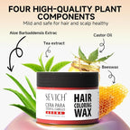 SEVICH Temporary Hair Color Wax Yellow for Kids Women Men,Natural Instant Hair Wax Color,Premium Non Greasy,Easy to Wash,Travel Size,Perfect for Halloween, Children's Day,Cosplay & Parties,50g