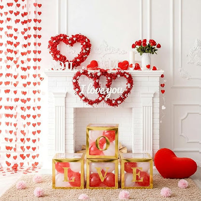 12 Pcs Transparent Balloon Boxes Clear Balloon Boxes - Image 5