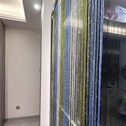 ave split Decorative Door String Curtain Wall Panel Fringe Window Room Blind - Image 5