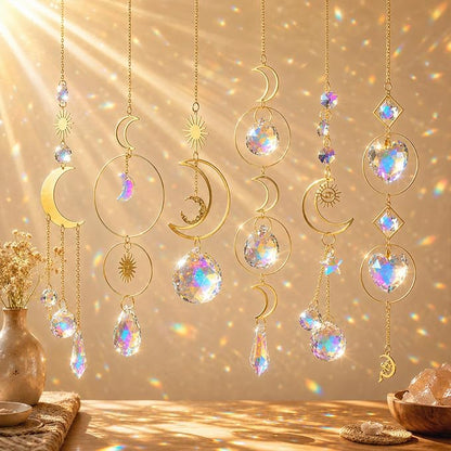 ilclviz Suncatcher Crystal Hanging Sun Catcher | Sun Catcher Prism by ilclvizGift