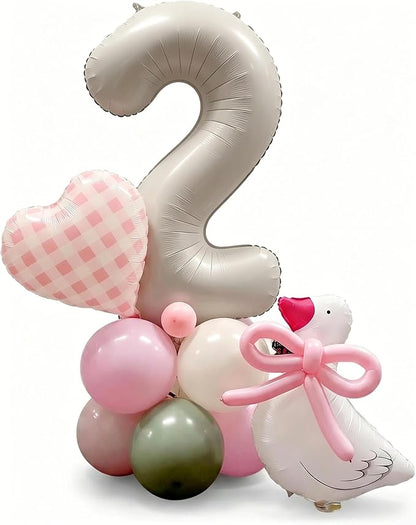One Silly Goose 2nd Birthday Decorations by 100LIKED
