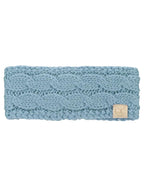 C.C Children's Kids' Winter Warm Cable Knit Fuzzy Lined Ear Warmer Headband