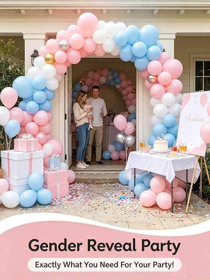 Pink Balloons 12 Inch 60 Pcs Light Baby Pastel Pink Latex Balloons - Image 2