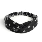 Elastic Knotted Headbands for Women Cloth Head Hair Bands for Women's Hair Non Slip Boho Wrap Twisted Hair Accessories