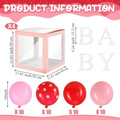 Gejoy Strawberry Baby Shower Party Decorations - Image 2