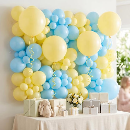 104pcs Pastel Yellow Balloon Garland Arch Kit, 18 12 10 5 Inch | Different - Image 5