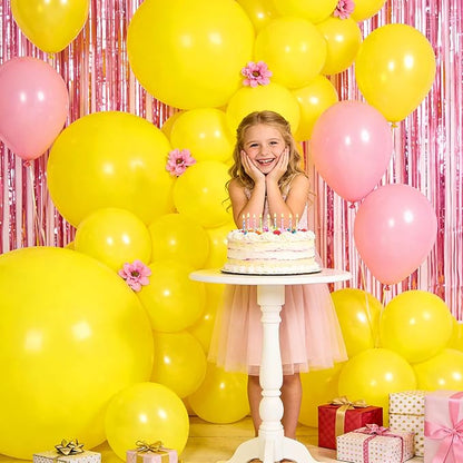 32Pcs Yellow Big Balloons 18 Inch, Round Large Latex Party Balloons - Image 4