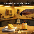 SU JUABA Lemon Essential Oil 4 Fl Oz, 100% Pure Natural for Cleaning, Diffuser, Skin Care, Aromatherapy- 118ML