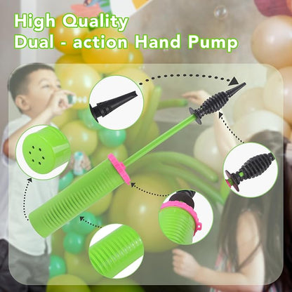 Balloon Pump Handheld Two-Way Dual Action Balloon Inflator Pumping - Image 4