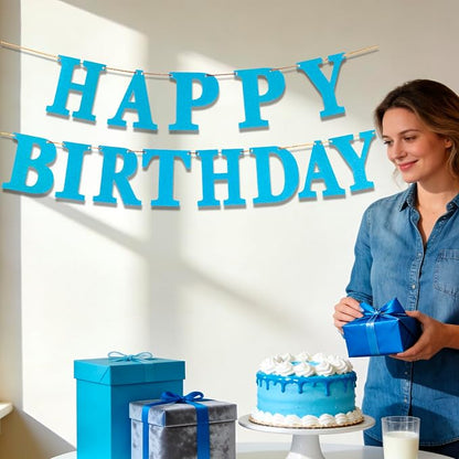 Happy Birthday Banner for Birthday Party Decorations - Image 3