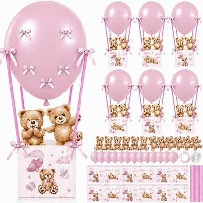Cinrobiye 12 Sets Teddy Bear Baby Shower Centerpieces by Cinrobiye