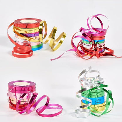 45 Rolls 9 Metallic Colors Curling Ribbon Balloon Curling Ribbons Set, 3/16 - Image 4