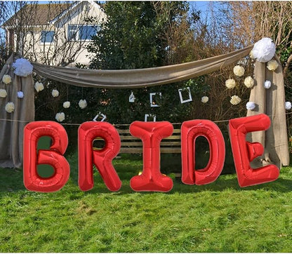 TONIFUL 40 Inch Large Bright Red Letter Balloons A-Z, Giant Jumbo Helium Foil - Image 5