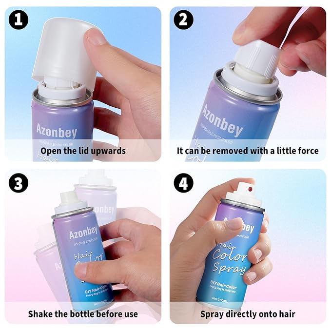 Halloween Hair Spray,Temporary Hair Color Spray for Women Kids Men,Washable Hairspray,Colored Hair Spray,Color Hairspray for Halloween,Party,Cosplay,Christmas Day (06#Pink)