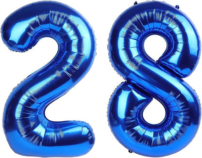 Navy Blue 28 Balloon by IWERP
