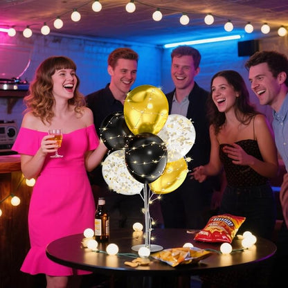 4Sets Gold Balloons Stand - Image 7
