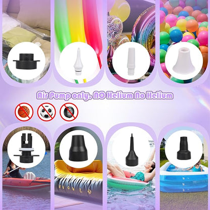 Electric Balloon Pump, Portable Electric Balloon Blower Machine Balloon Air - Image 4