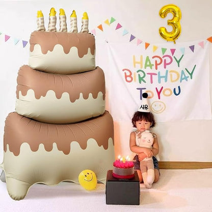 2 Set 20 Pcs Number Balloons 16 Inch Gold 0-9 Number Mylar Foil Balloons Gold - Image 3