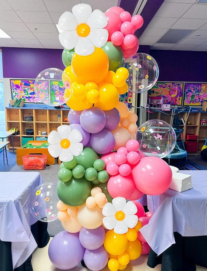 Daisy Balloon Arch Garland Kit, Daisy Birthday, Baby Shower Decor - Image 5