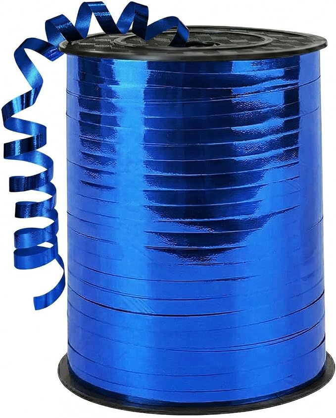 500 Yards Curling Ribbon，Bright Blue Balloon String Ribbon，for Gift by Unknown