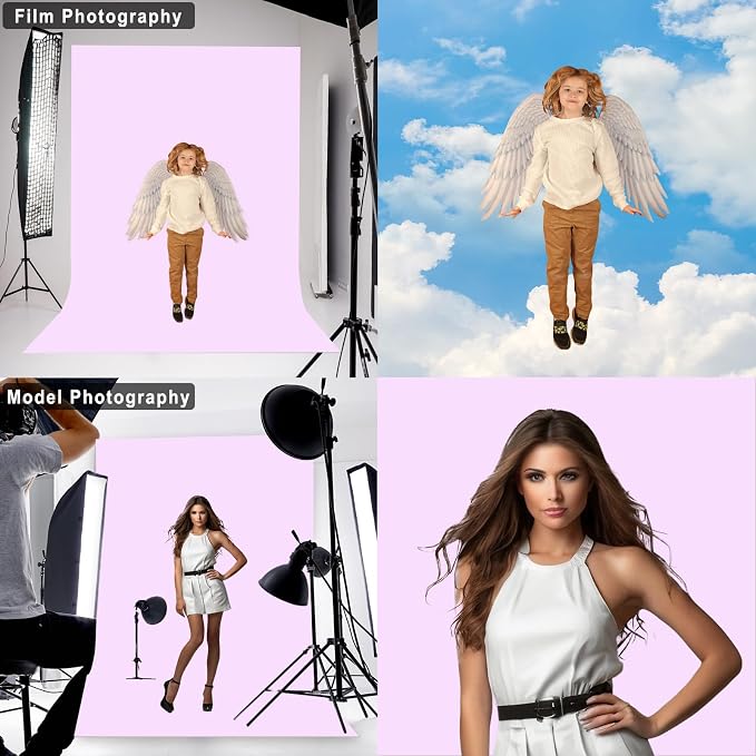Light Purple Photography Backdrop - Image 3
