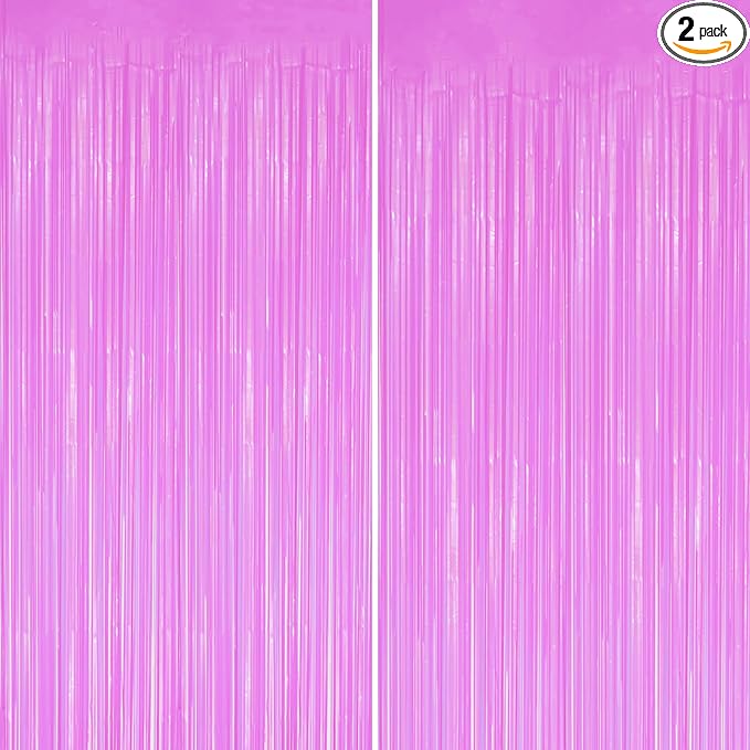 DECOCKRAT 2 Pack Foil Fringe Backdrop by DECOCKRAT