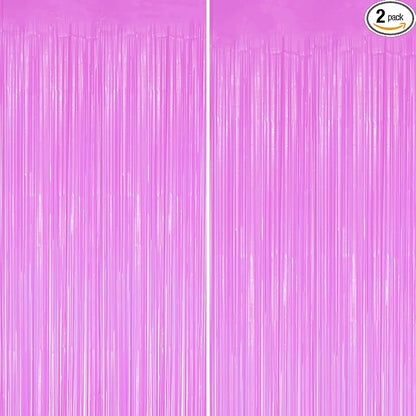 DECOCKRAT 2 Pack Foil Fringe Backdrop by DECOCKRAT
