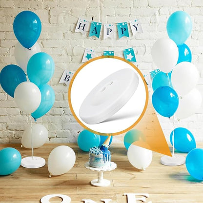 2PCS Balloon Column Weight Base Balloon Round Weight Plastic Holder Reusable - Image 6