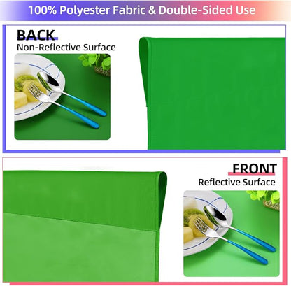 Green Screen Backdrop 10x10 ft, Chroma Key Greenscreen Background - Image 6