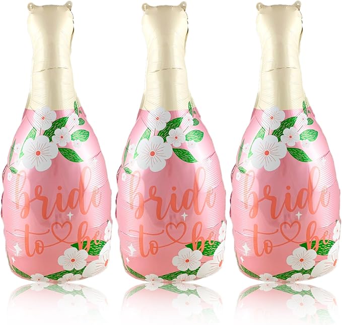 Bride Bottle Balloons by Unknown