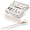 ColorBow Teasing Clip Comb (5 Pack) Teasing Comb, Coloring Styling Tools - Hairstylist Must Haves for Highlights balayage board Companion Ombré Trimming & Cutting - Flat Iron Attachment Clip on