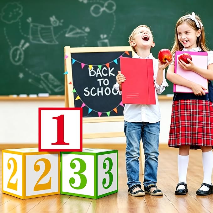 Back to School Balloon Boxes Decoration - Image 7