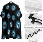 Hairdresser Cape with Neck Clasp for Coloring/Perming/Styling