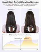 7 in One Hair Dryer Brush with Auto Wrap Curlers, Negative Ionic, No Heat Damage, Blow Dryer, Fast Drying & Frizz-Free Styling, Hot Air Styler, Straightener&Volumizing Brush with Storage Bag