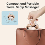 COMFIER Scalp Massager Head with 8 Claws,3 kneading Modes,Waterproof Hair Massage for Deep Cleansing,Cordless Body Cat Head Scratcher,Christmas Gifts for Women,Men