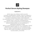 Mise En Scene Hair Perfume Shampoo - Perfect Styling Serum Shampoo - with Peony and Rose Scent, Styling Memory & Heat Protection, Enriched with Argan Oil, Daily Nourishing, 22.99 Fl. Oz.
