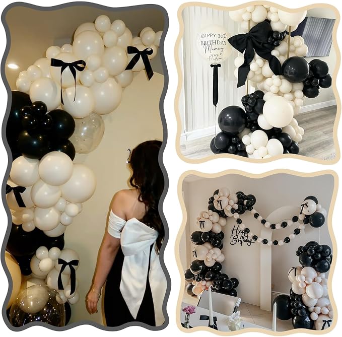 Black White Link Balloons - Image 6
